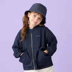 新品未使用　キッズ上着　ポールスミス90サイズ　ナイロンブルゾン　ネイビー　春