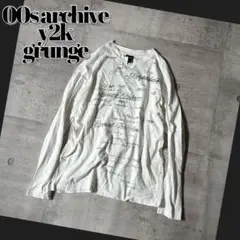 00s archive long sleeve tee y2k grunge
