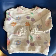 ZARA フルーツ花柄トレーナー 80cm