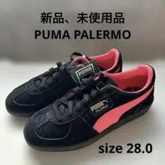 [新品、未使用品]PUMA PALERMO size 28.0ブラック