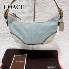 極美品✨希少カラー COACH コーチ ソーホー　ワンショルダー　保存袋付