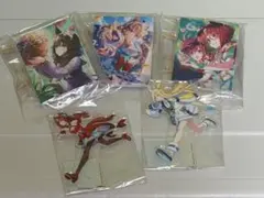 一番くじ ウマ娘 13弾 アクリルスタンド & ミニプレート ５個セット