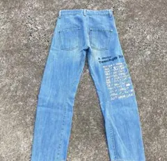 90's LEVI’S 立体裁断 リメイクデニム y2k
