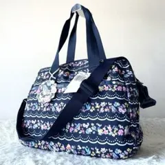 【新品未使用 2way】レスポートサック×チェスティ　ボストンバック　総柄のサムネイル