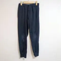 UNIQLO ダークブルー ジョガーパンツ【13(130)】キッズ ネイビー 紺
