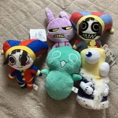 アメイジングデジタルサーカス ボールチェーン付き ぬいぐるみ コンプセット+一種