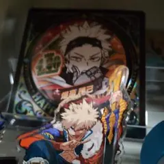 爆豪勝己 アクリルスタンド バースデイ缶バッジ