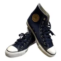 コンバース オールスター デニム HI ネイビー 27cm 箱付 美品