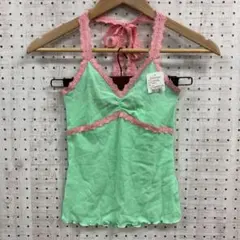 新品 フェアリーグランジ PEACH JOHN レースホルターネック キャミのサムネイル