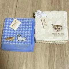 ポール&ジョー　ハンカチ　ねこのサムネイル