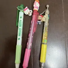 [激レア]ご当地ハローキティ シャープペンシル 2本セット　2003年レトロ 激レア]ご当地ハローキティ シャープペンシル 2本セット 2003年レトロ