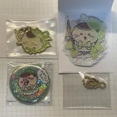 超まじかるちいかわ くりまんじゅう ホロアクスタ 缶バッジ メタルキーホルダー