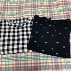 綿100% トップス2枚組