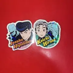 キラッとデバイスステッカー ジョジョの奇妙な冒険 JOJO 東方仗助 広瀬康一