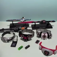 仮面ライダー　ディスプレイ変身ベルト　ガチャ　フィギュアまとめ売り
