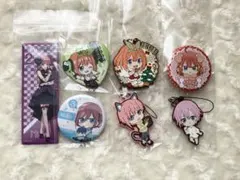 五等分の花嫁缶バッジ/ラバスト/中野一花/中野二乃/中野三玖/中野四葉/中野五月