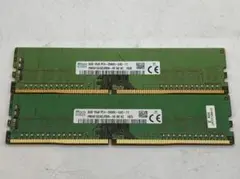 値下げ 16GB デスクトップメモリ PC4-2666V 8GB x2枚