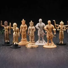 7種セミコンプリート【新品未開封】日本の至宝　仏像立体図録Ⅱ 2 ガチャ082