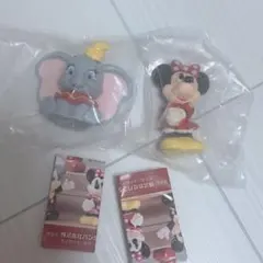 ディズニーキャラクター　クラシカルモード　ダンボ ミニーカプセルトイ