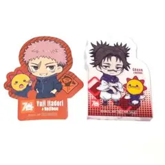 呪術廻戦 コジマ 虎杖悠仁 脹相 アクリルブロック＆ダイカットステッカー 新品