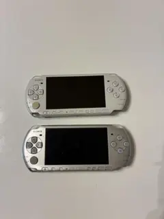PSP 3000ホワイトとシルバー　【ジャンク品】