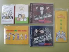 おそ松さん　6つ子　ふせん／メモ帳　6点セット　おそ松・カラ松・一松・十四松ほか