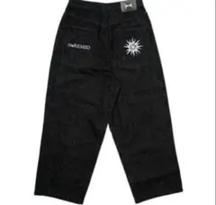 黒L Noremid RIGIT SUPER BAGGY DENIM - メルカリ