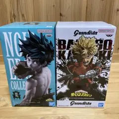 僕のヒーローアカデミア 緑谷出久 爆豪勝己　フィギュア 2種セット