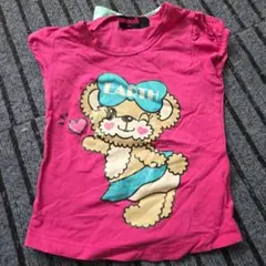 EARTHMAGIC ピンク Tシャツ 100