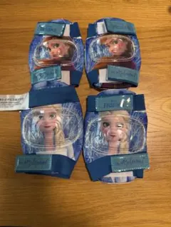 アナと雪の女王2 膝当てと肘当てセット　自転車　 プロテクター