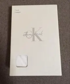 送料込新品 Jungkook CKJK ボクサーパンツ ホワイト M 原宿店限定