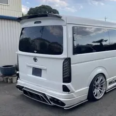 ♡*♡様 ハイエースワイド ダイナスティ リアバンパー 200系ハイエース【ワイドボディ】Identityリアバンパー