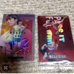 龍神日本 男子バレー日本代表 髙橋藍 小野寺太志 甲斐優斗 直筆サイン 髙橋藍 選手 直筆サイン&生写真カード 龍神NIPPON 2022 龍神