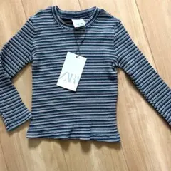 【新品】ZARA キッズ 長袖カットソー 110cm