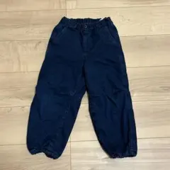 UNIQLO ウォームイージーパンツ　デニム　110