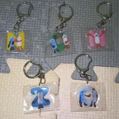 パペットスンスン　GiGO限定 アクリルキーホルダー　5種セット