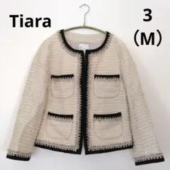 ツィード ノーカラージャケット