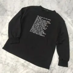 シスキー 長袖カットソー 黒色 トレーナー 140