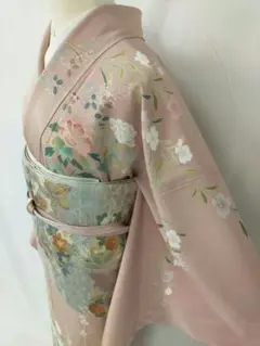新品未使用　正絹袷　京加賀友禅訪問着単品