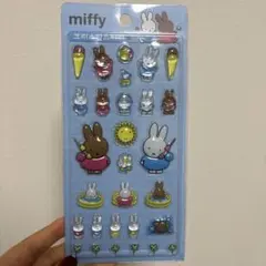 【新品、未使用】ミッフィーボンボンドロップシール　日本未発売