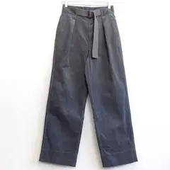 24AW MHL DRY COTTON NEEDLECORD TROUSERS