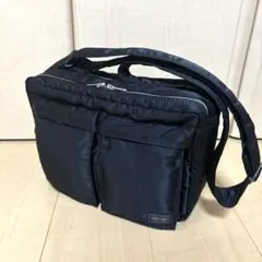 ☆美品☆ PORTER ポーター タンカー ショルダーバッグ L 2層式 黒