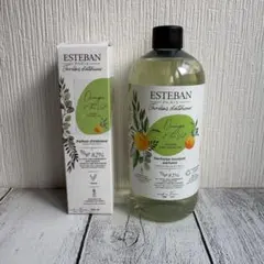 ESTEBAN ルームフレグランス　オレンジ&グリーンティー　2種セット