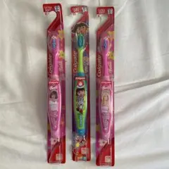 Colgate Barbie & Smiles 歯ブラシ 3本セット