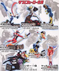 ♯Gst10GJタツノコヒーローリアルフィギュアコレクション2全5種 Amazon.co.jp: SRタツノコヒーローリアルフィギュアコレクション