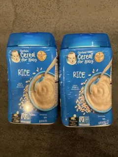Gerber Cereal for Baby Rice 2個セット
