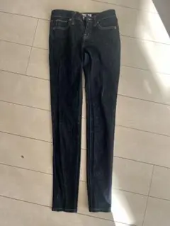 ユニクロ　スキニー フィットデニム インディゴ　ブルー