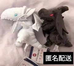 遊戯王 ゆる☆ぎ☆お～ ぬいぐるみ マスコット 青眼の白龍 真紅眼の黒竜
