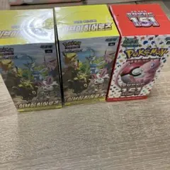 未開封シュリンク付　韓国版イーブイヒーローズbox2箱　151box1箱　正規品