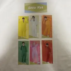 SnowMan 推しおり 月刊ザテレビジョン